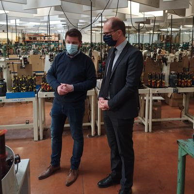 Une visite de Mr Lafon, sous-préfet d’Ambert